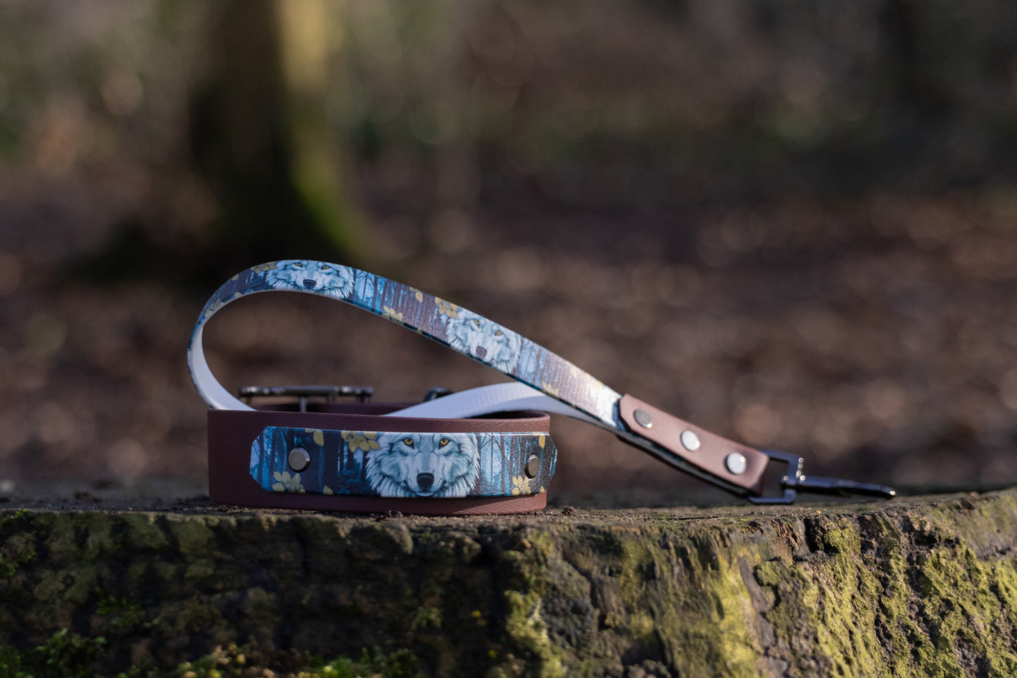 Pre made items wolf in the woods