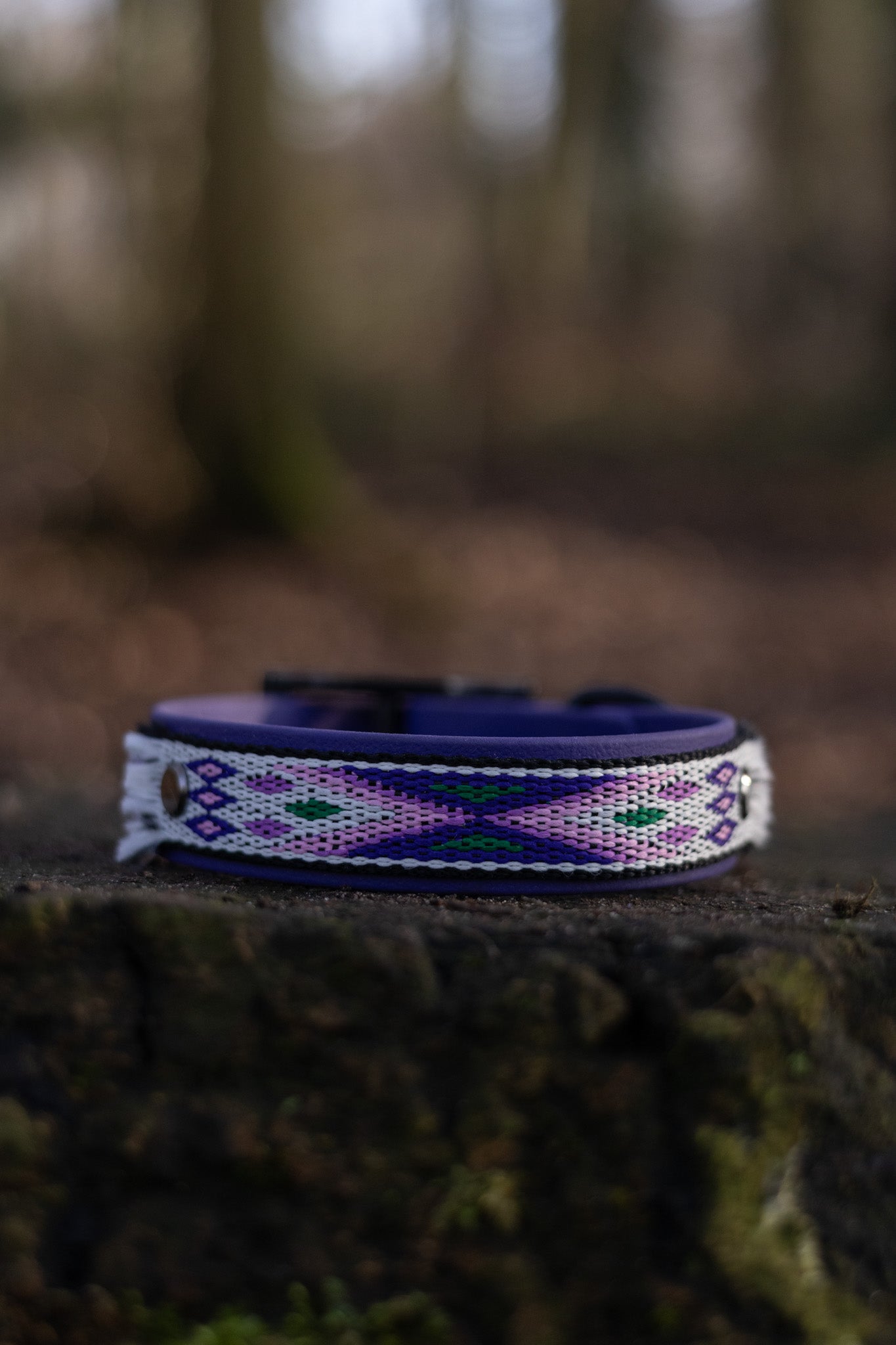 Pre made biothane halsband Ibiza