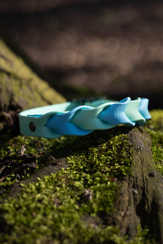 Flora biothane braided collar