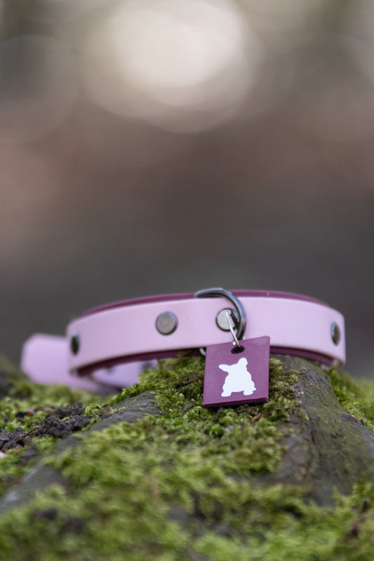 Blush tag (silhouette of your dog)