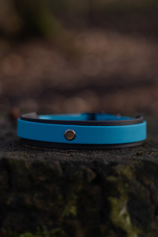 Pre made biothane halsband double